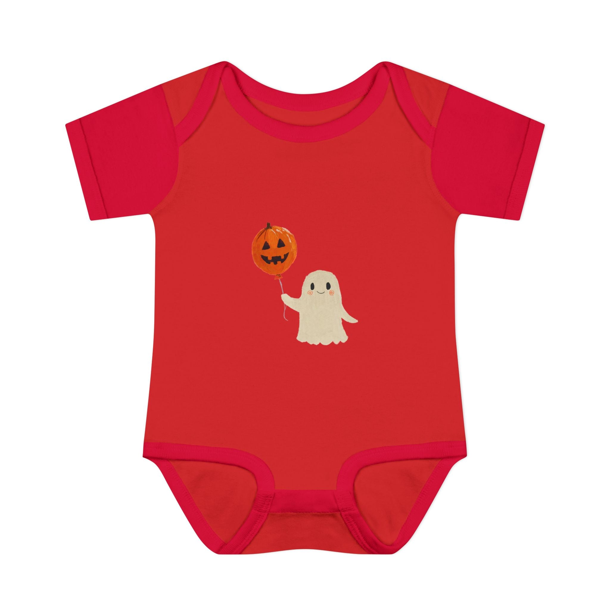 Halloween Baby Bodysuit | Cute Pumpkin Ghost Infant Outfit