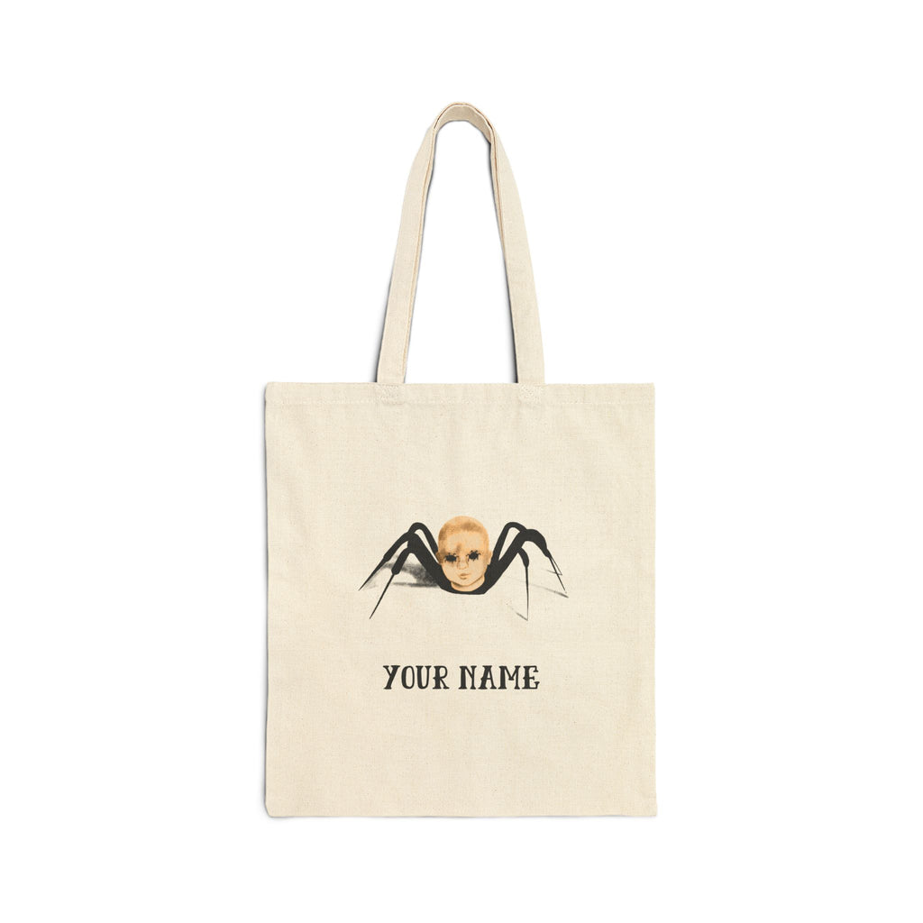 Personalized Spider Tote Bag | Eco-Friendly Halloween Gift