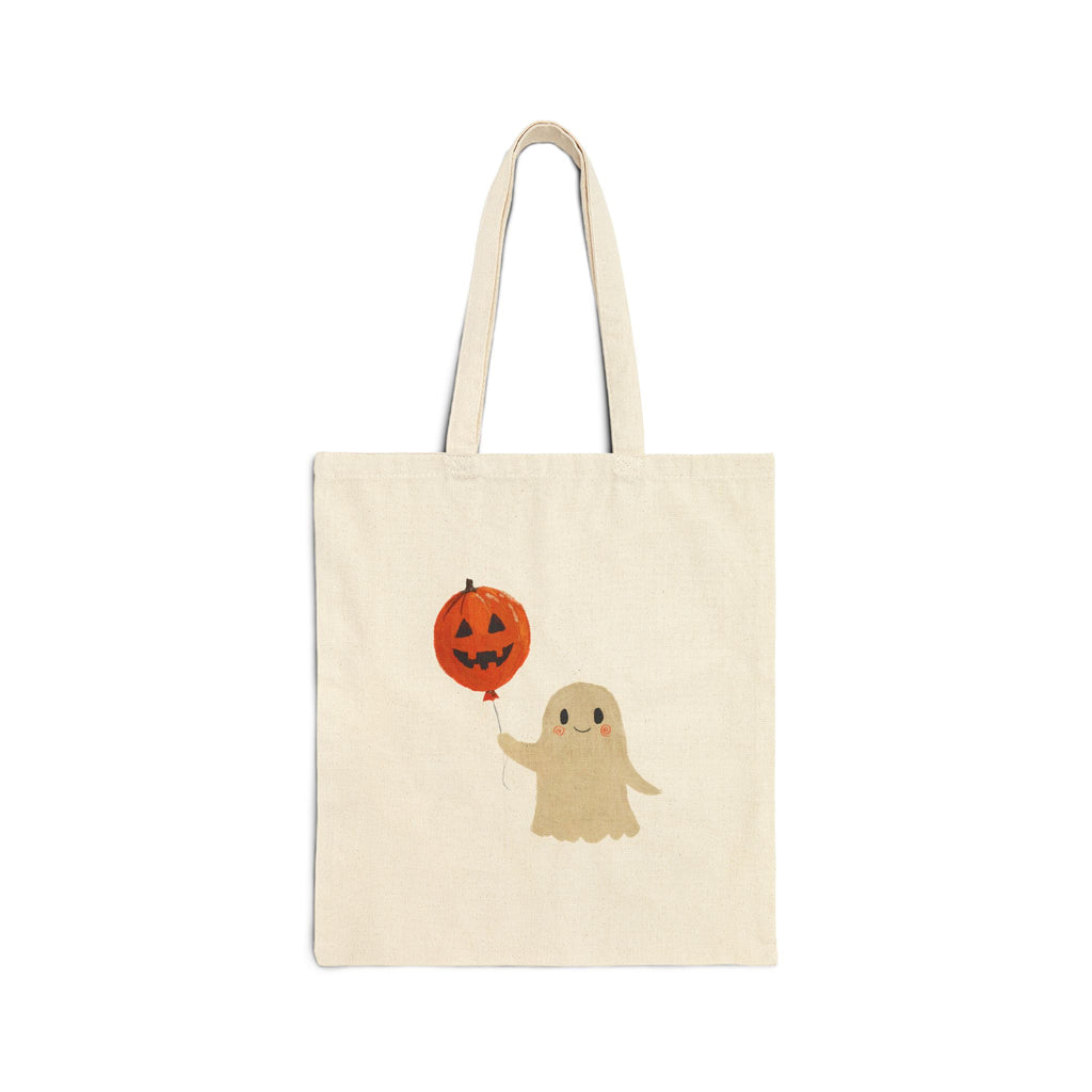 Halloween Ghost Tote Bag | Eco-Friendly Trick or Treat Bag