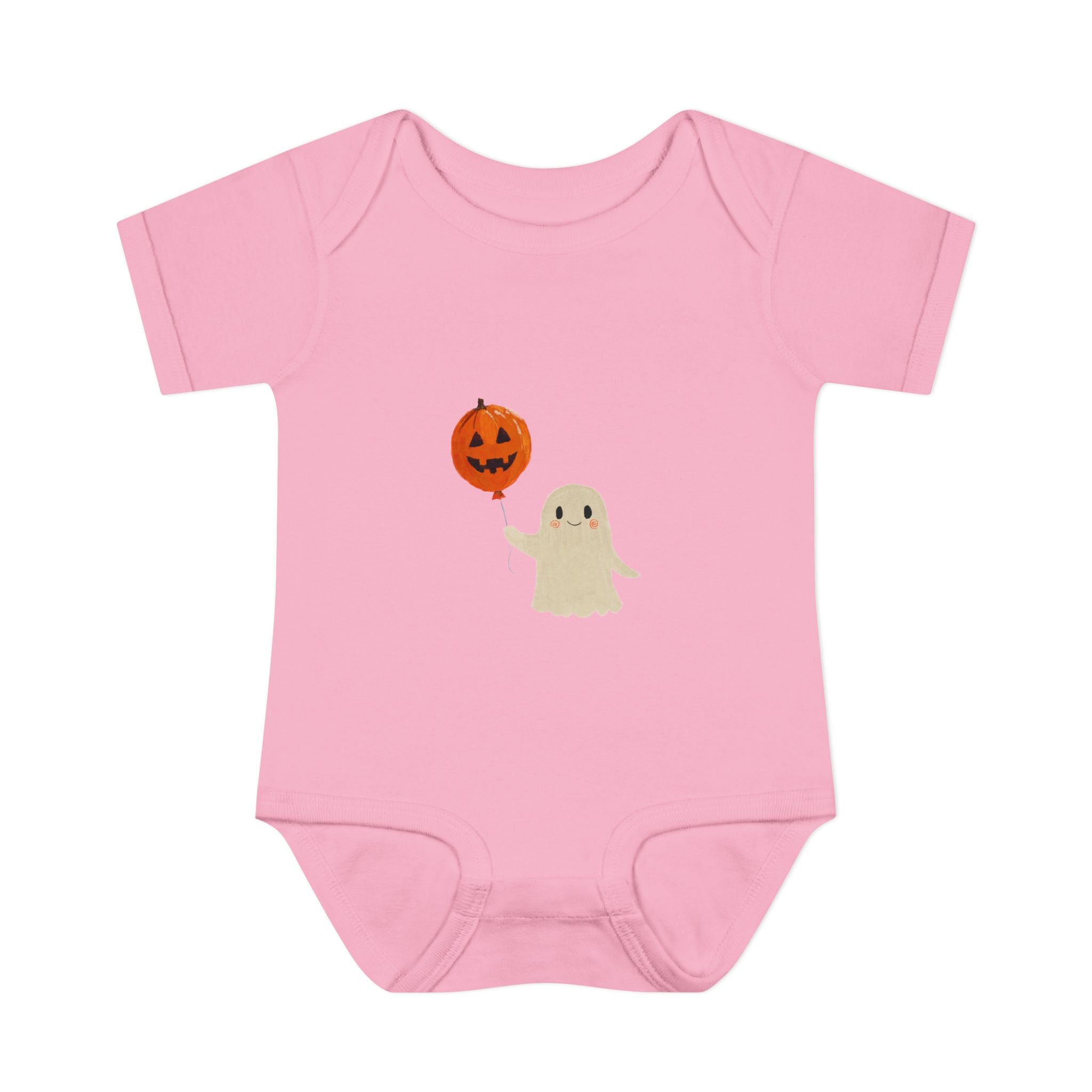 Halloween Baby Bodysuit | Cute Pumpkin Ghost Infant Outfit