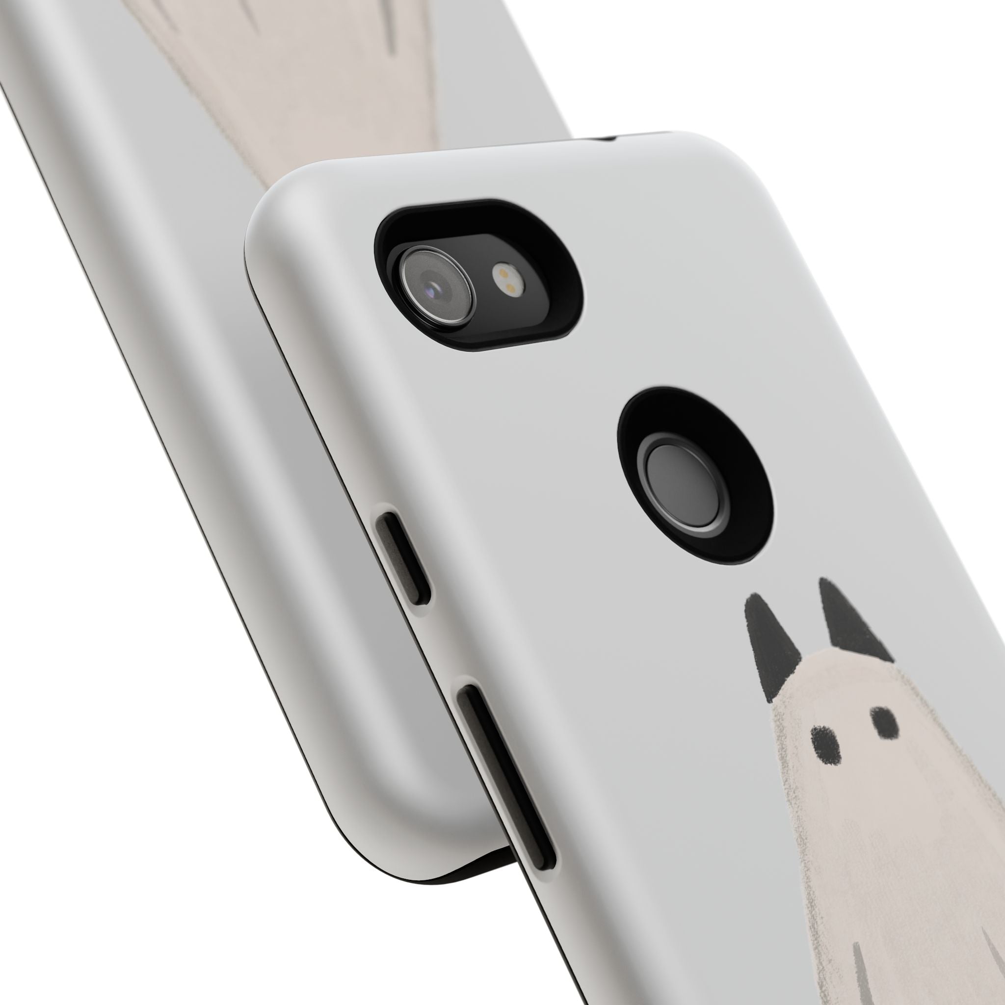 Cute Cat Ghost Phone Case | Halloween Gift for Cat Lovers