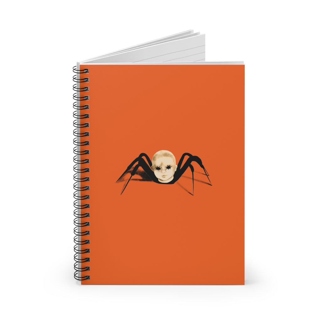 Creepy Spider Notebook | Gothic Halloween Journal