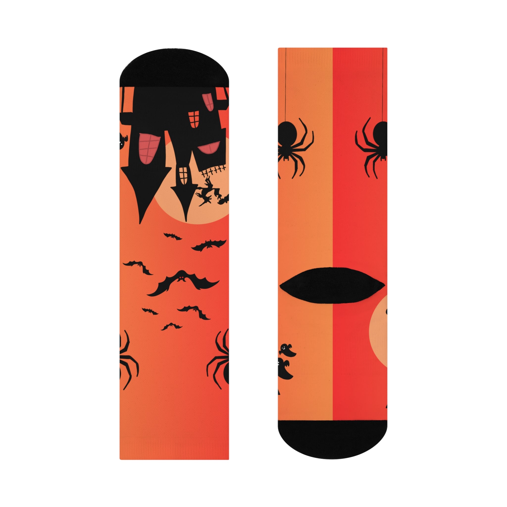 Halloween Spider Socks | Spooky Cushioned Crew Gift