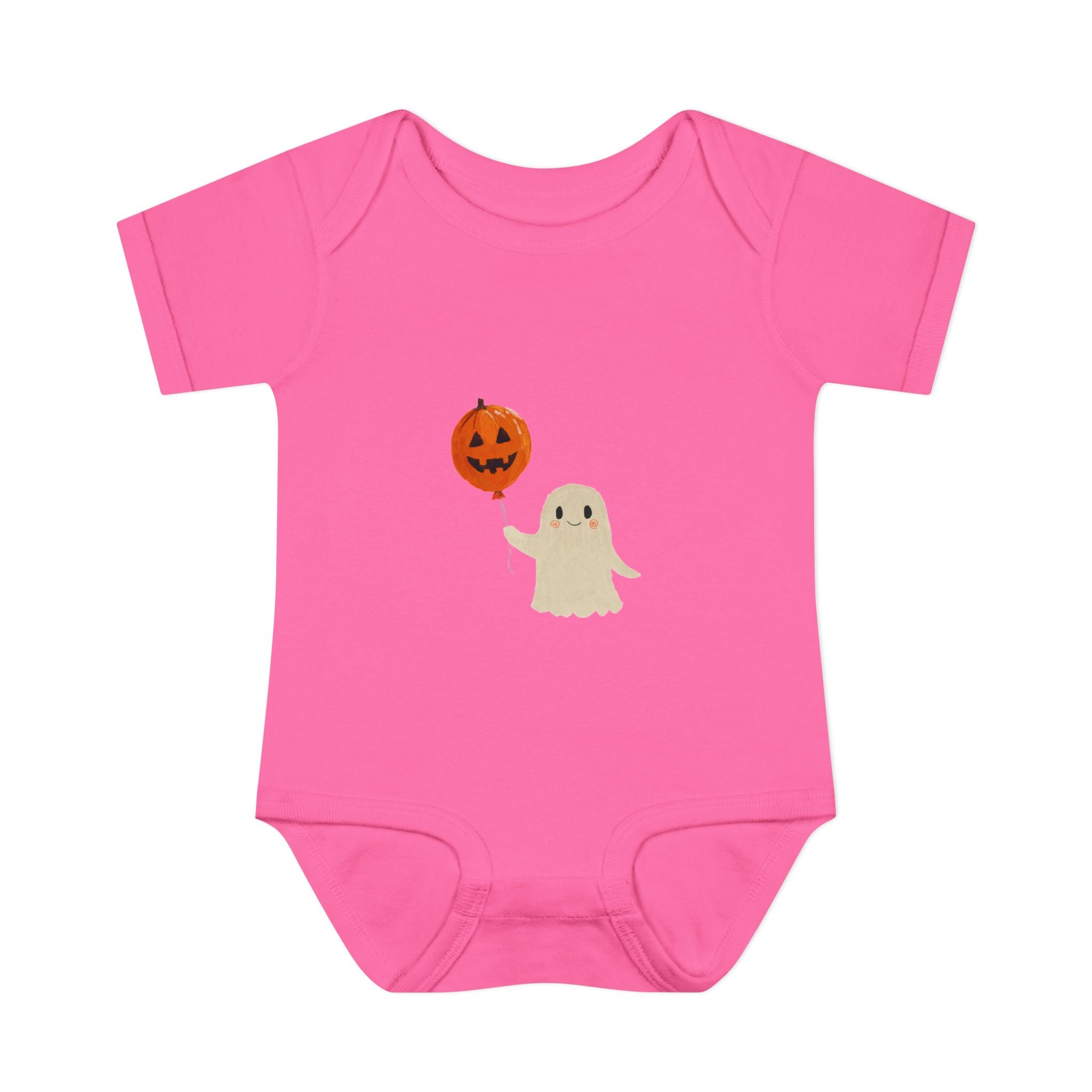 Halloween Baby Bodysuit | Cute Pumpkin Ghost Infant Outfit