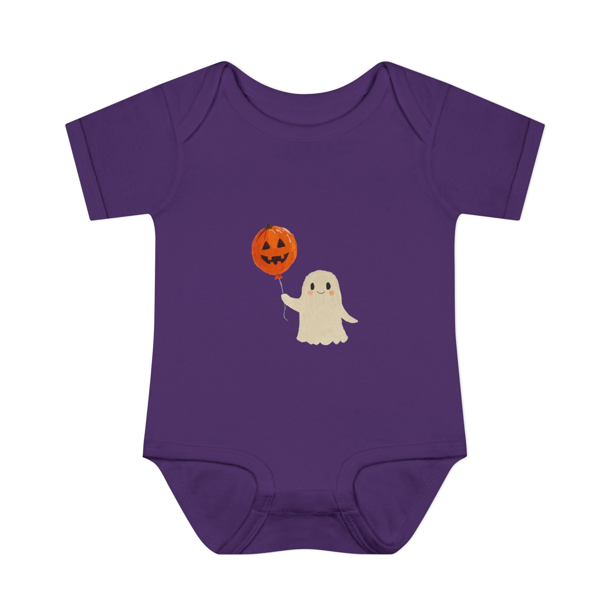 Halloween Baby Bodysuit | Cute Pumpkin Ghost Infant Outfit