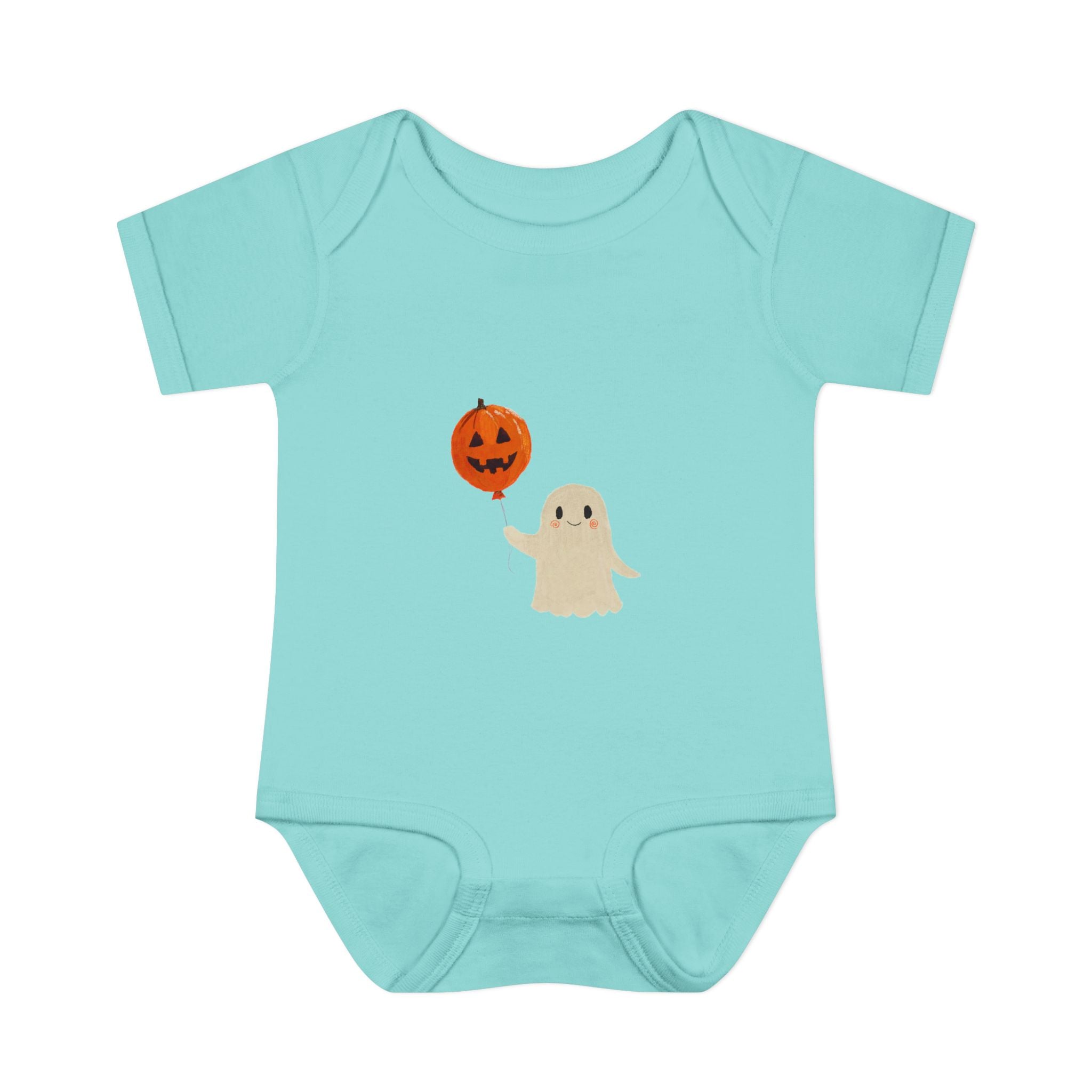 Halloween Baby Bodysuit | Cute Pumpkin Ghost Infant Outfit