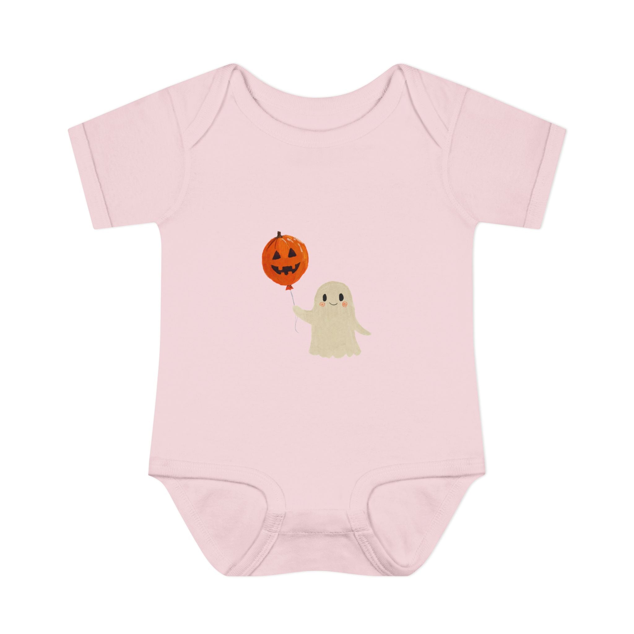 Halloween Baby Bodysuit | Cute Pumpkin Ghost Infant Outfit