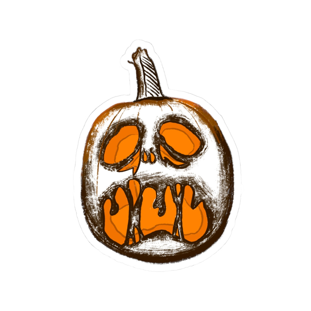 Halloween Kiss-Cut Stickers | Spooky Pumpkin Sticker Set