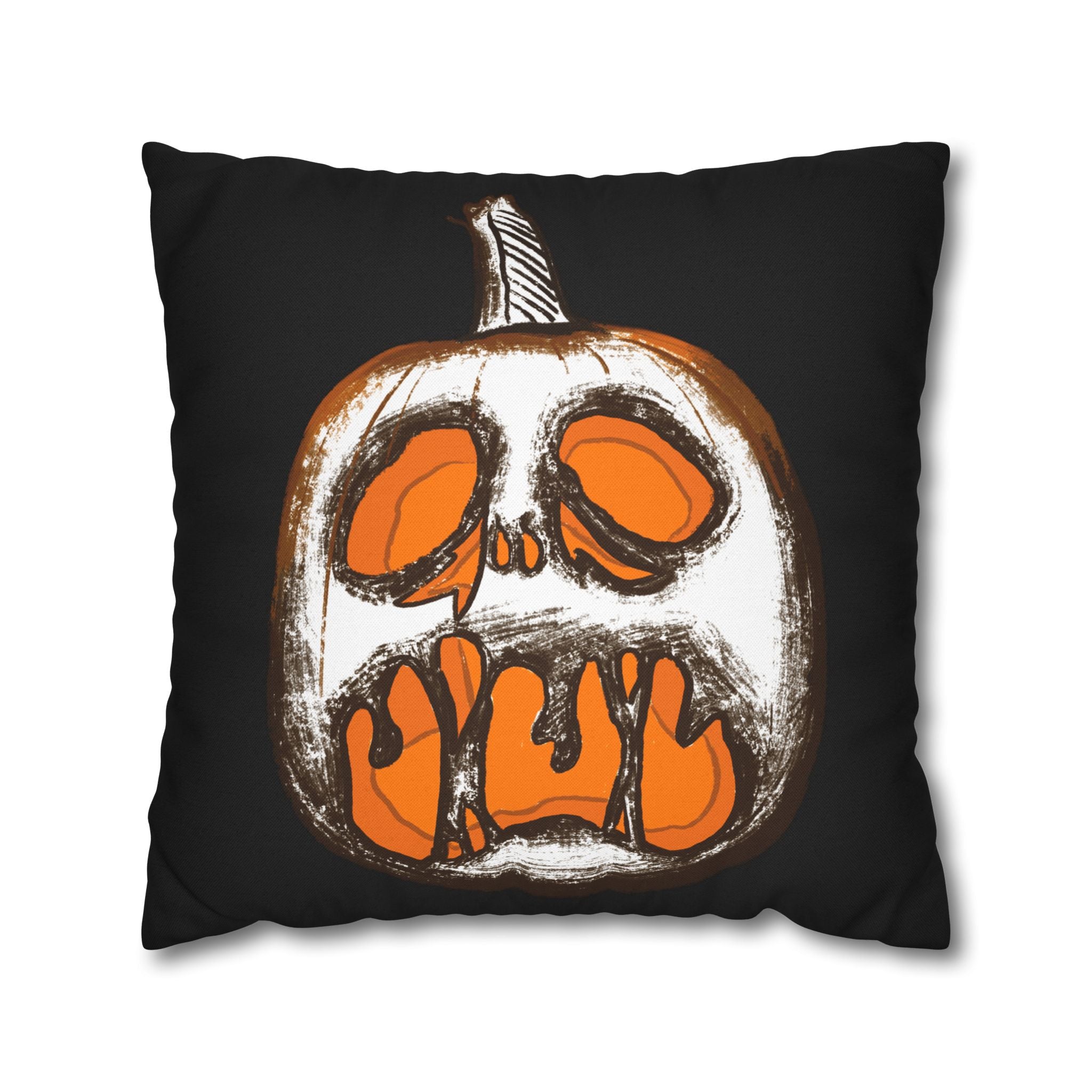 Halloween Pumpkin Pillowcase | Spooky Fall Home Decor
