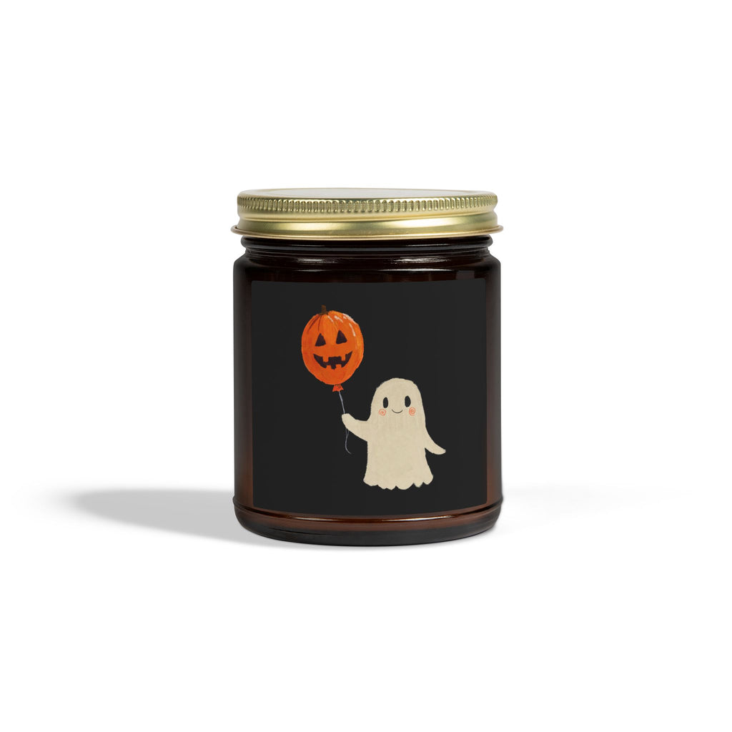 Ghostly Halloween Scented Candle | Cozy Fall Home Decor Gift