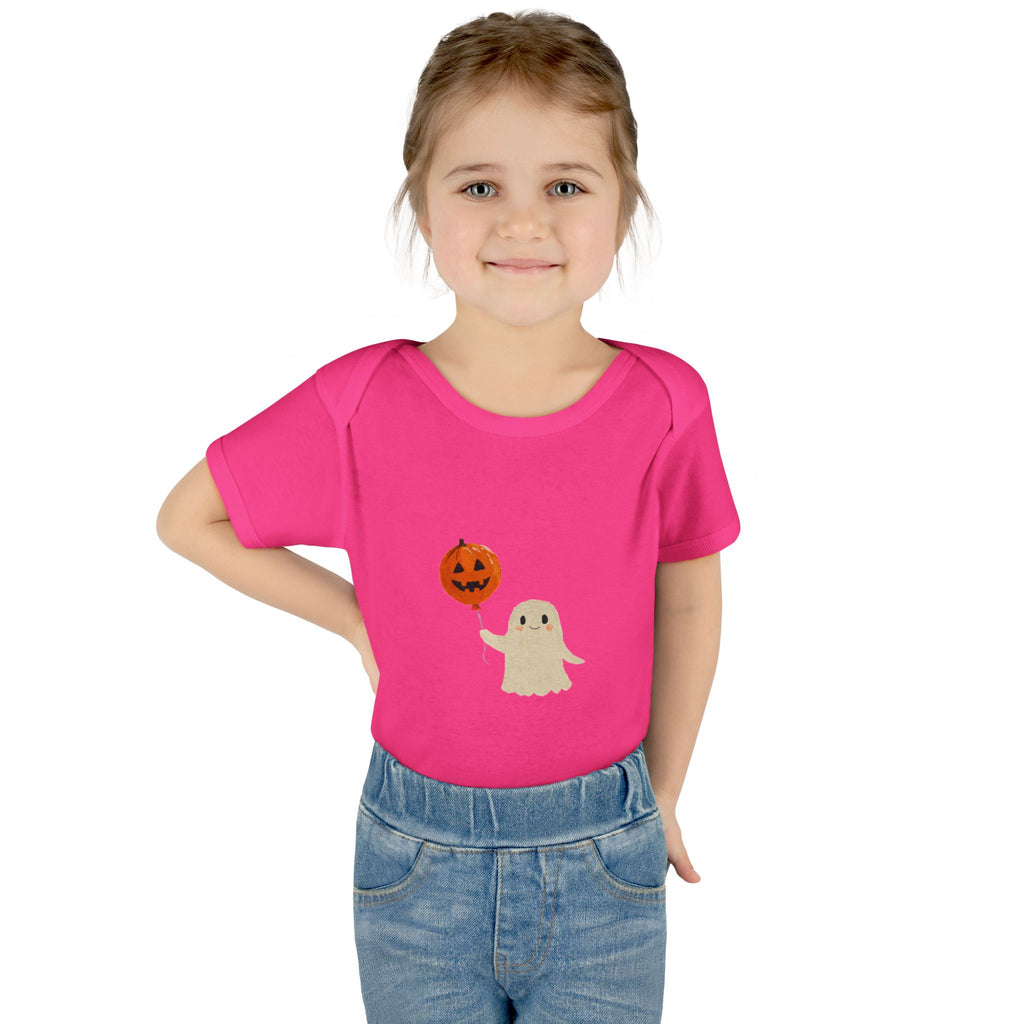 Halloween Baby Bodysuit | Cute Pumpkin Ghost Infant Outfit