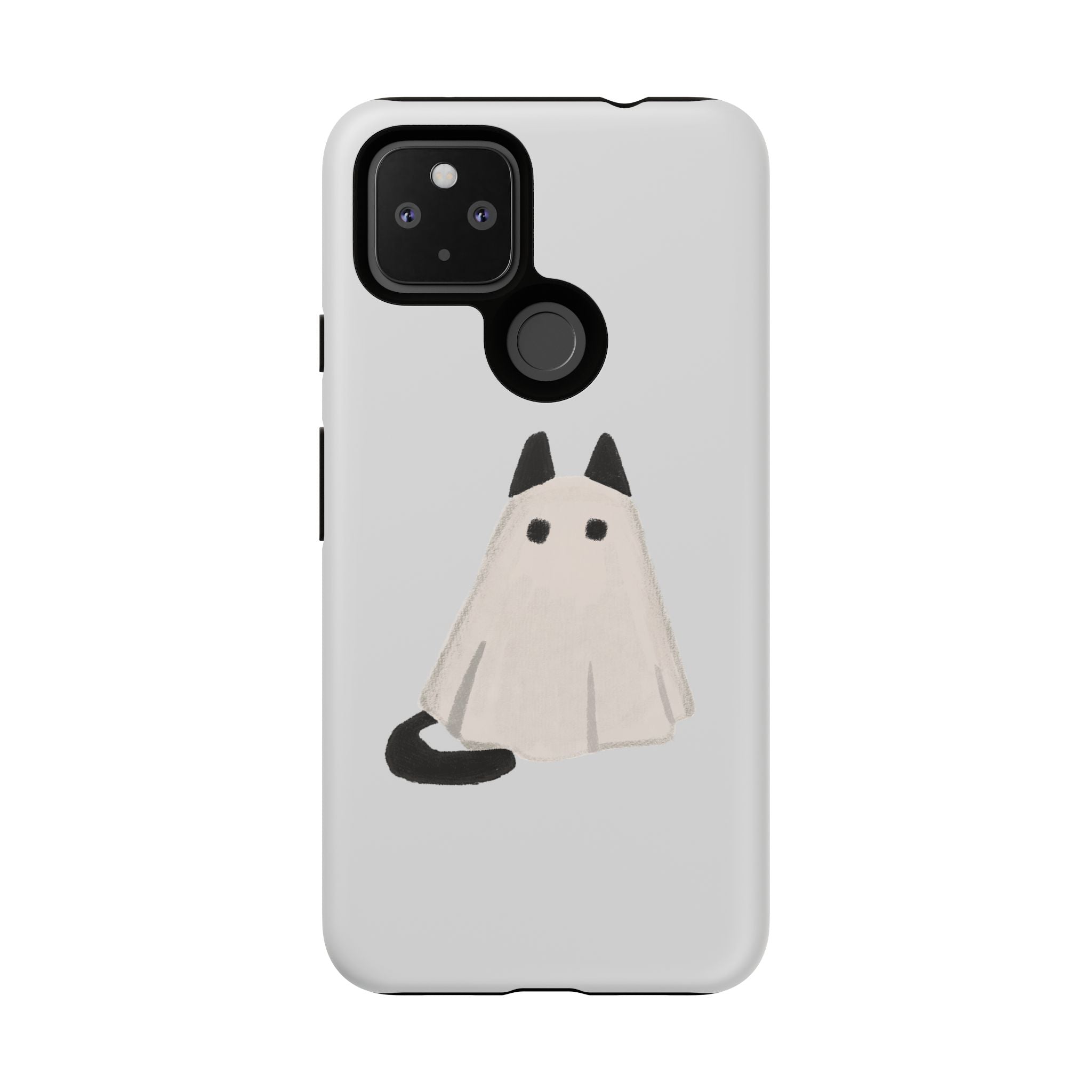 Cute Cat Ghost Phone Case | Halloween Gift for Cat Lovers