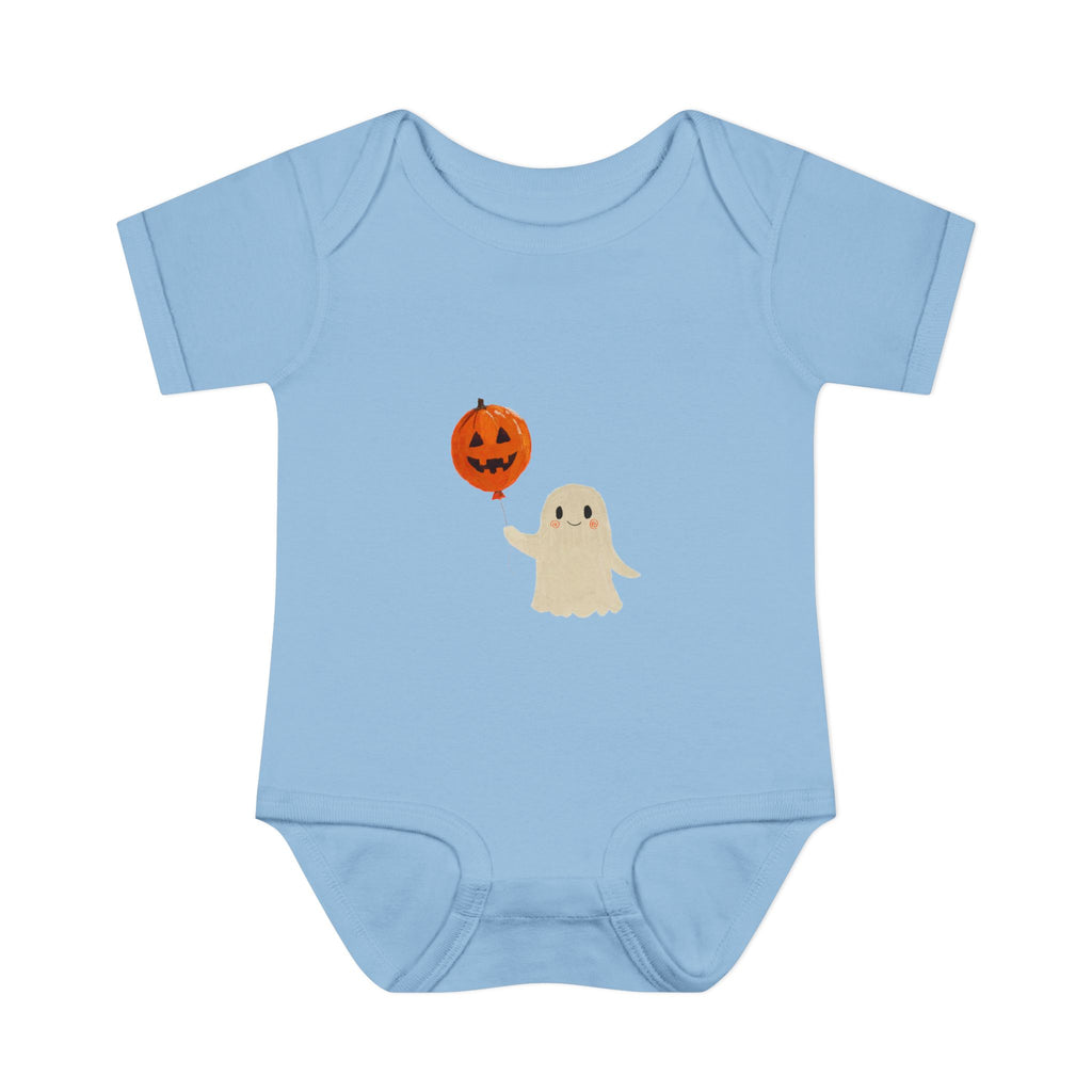 Halloween Baby Bodysuit | Cute Pumpkin Ghost Infant Outfit
