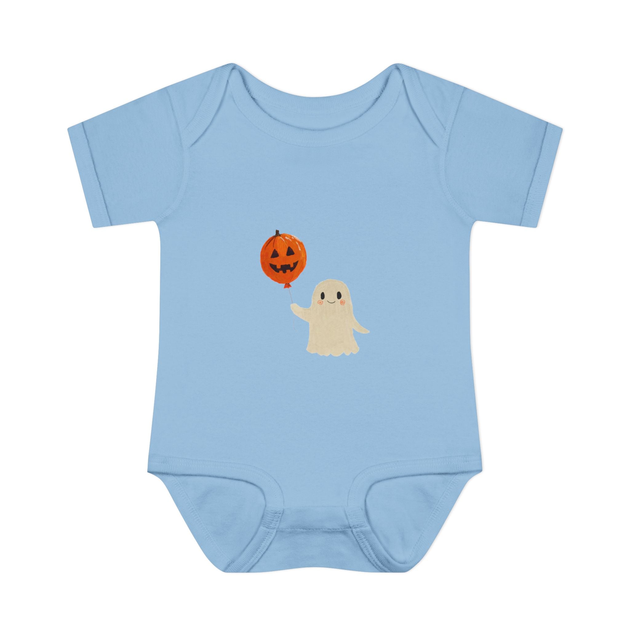 Halloween Baby Bodysuit | Cute Pumpkin Ghost Infant Outfit