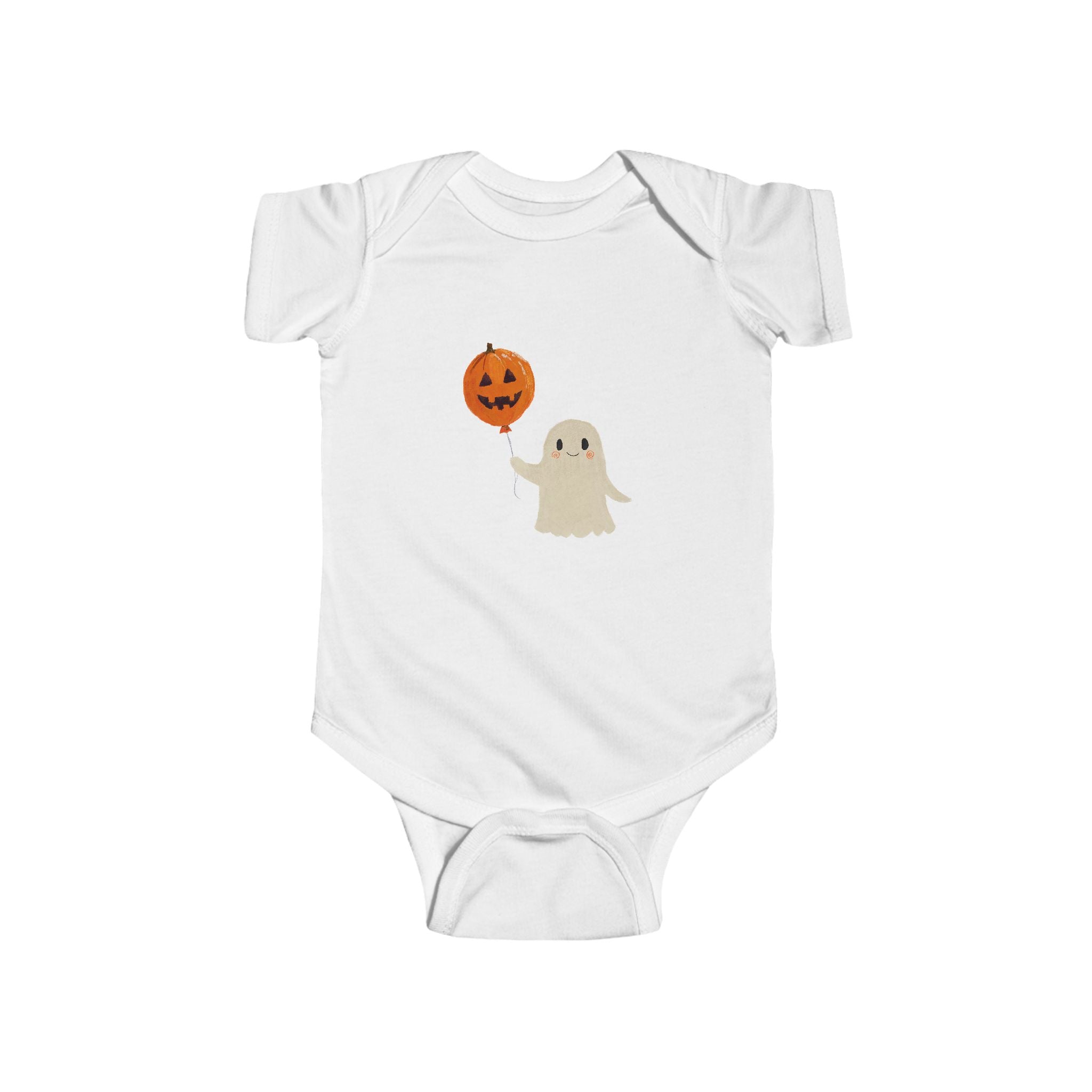 Halloween Ghost Baby Bodysuit | Cute Infant Outfit for First Halloween