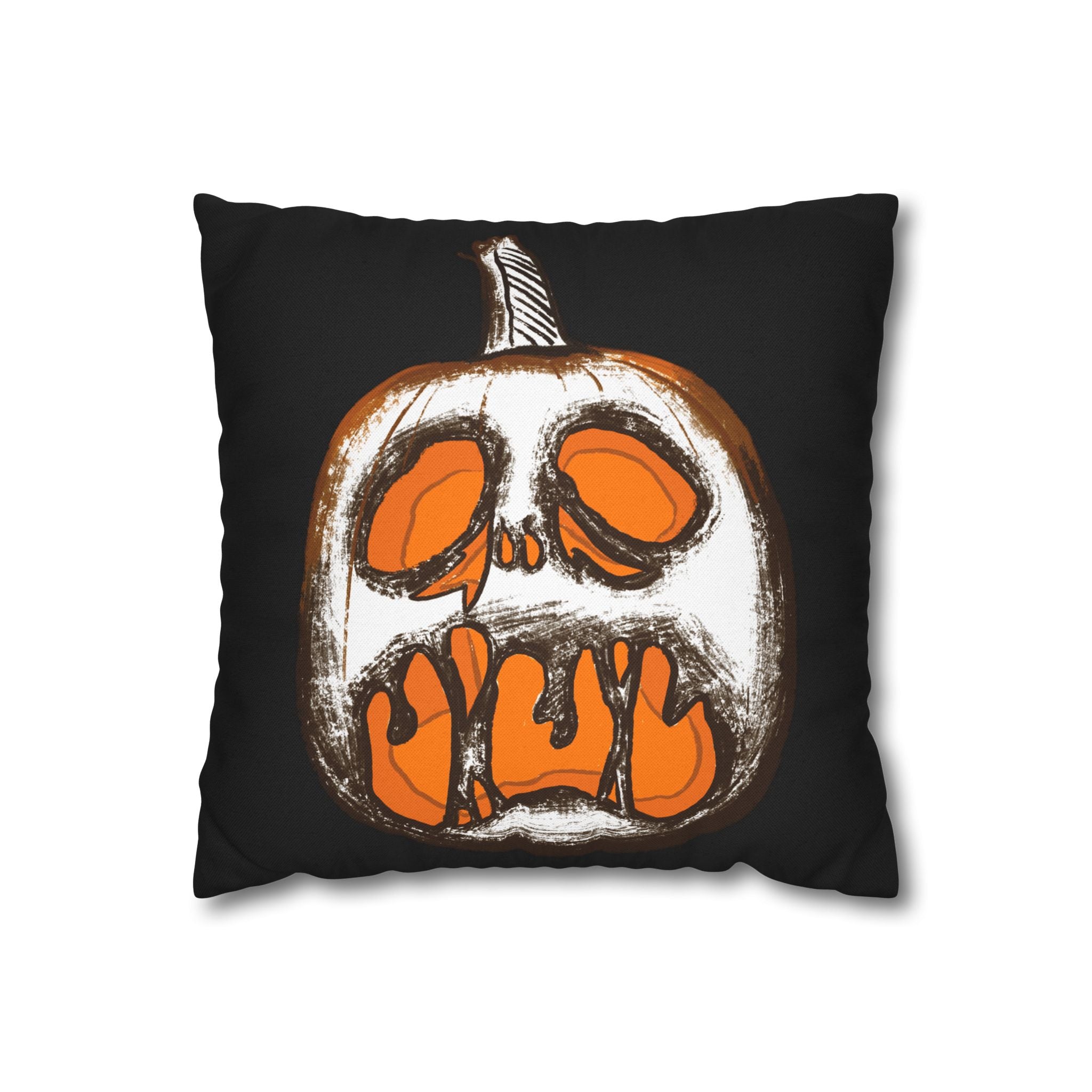 Halloween Pumpkin Pillowcase | Spooky Fall Home Decor