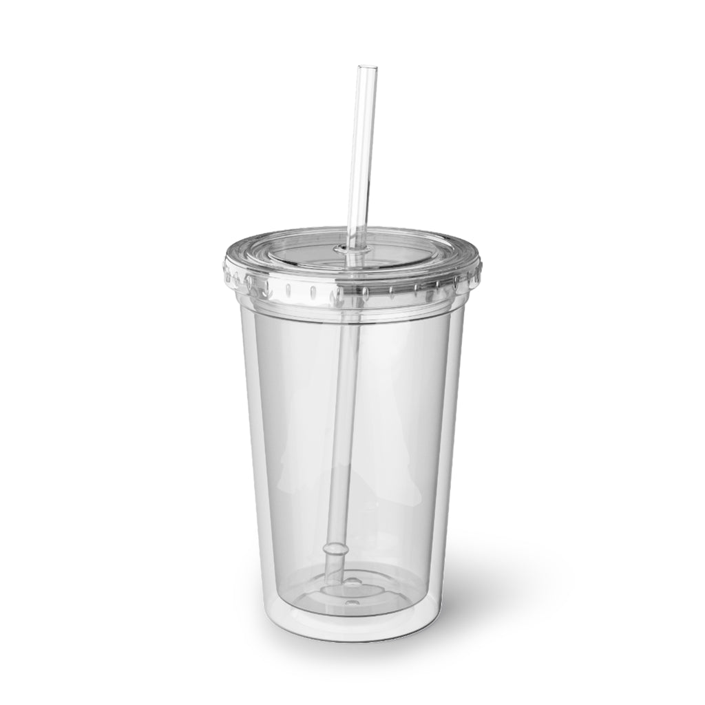 Halloween Ghost Cup | Reusable Acrylic Tumbler with Straw