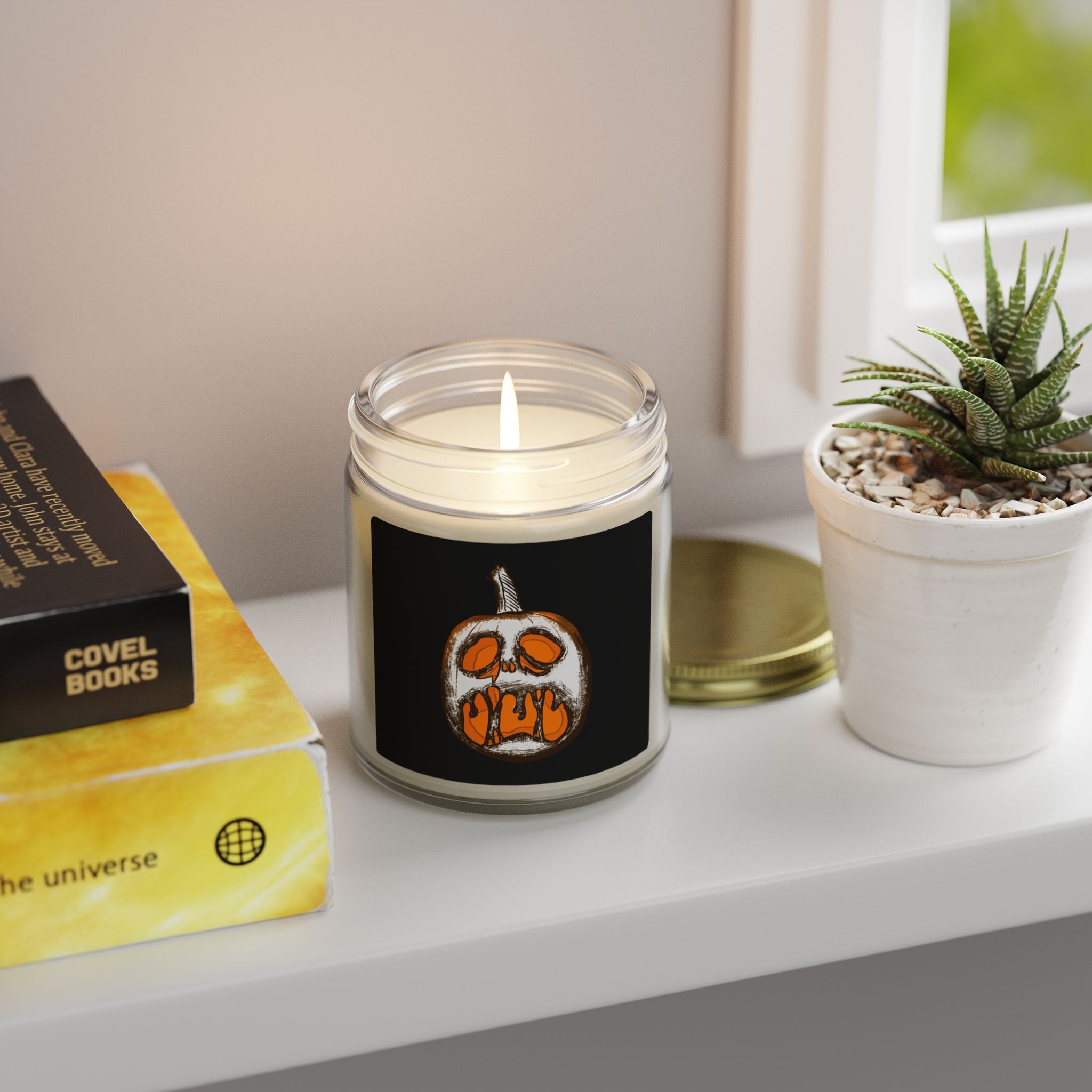 Pumpkin Scented Candle | Cozy Fall Home Fragrance Gift