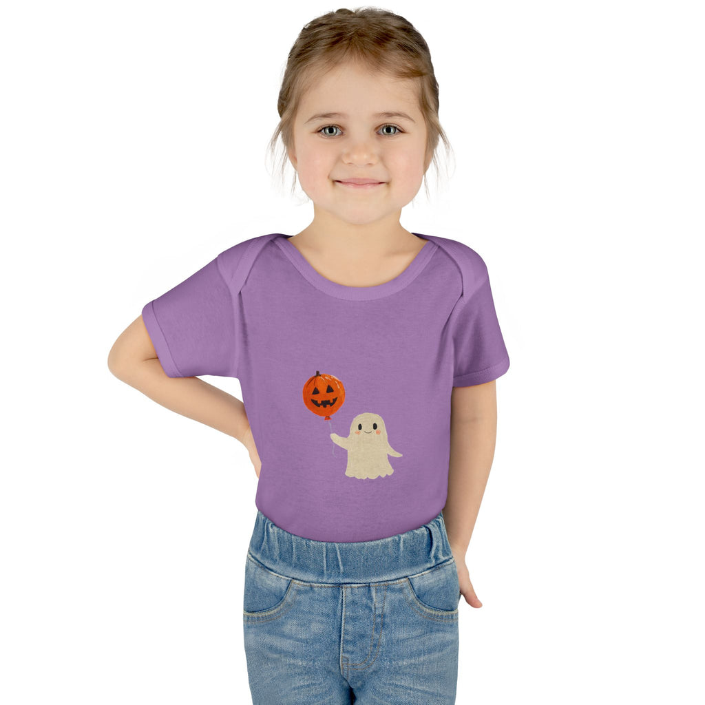 Halloween Baby Bodysuit | Cute Pumpkin Ghost Infant Outfit