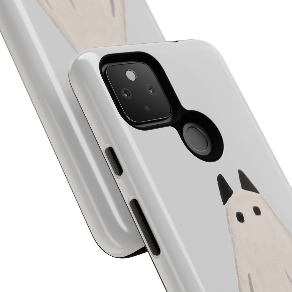 Cute Cat Ghost Phone Case | Halloween Gift for Cat Lovers