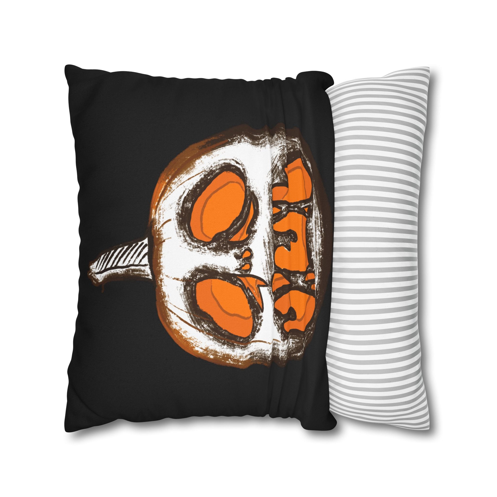 Halloween Pumpkin Pillowcase | Spooky Fall Home Decor