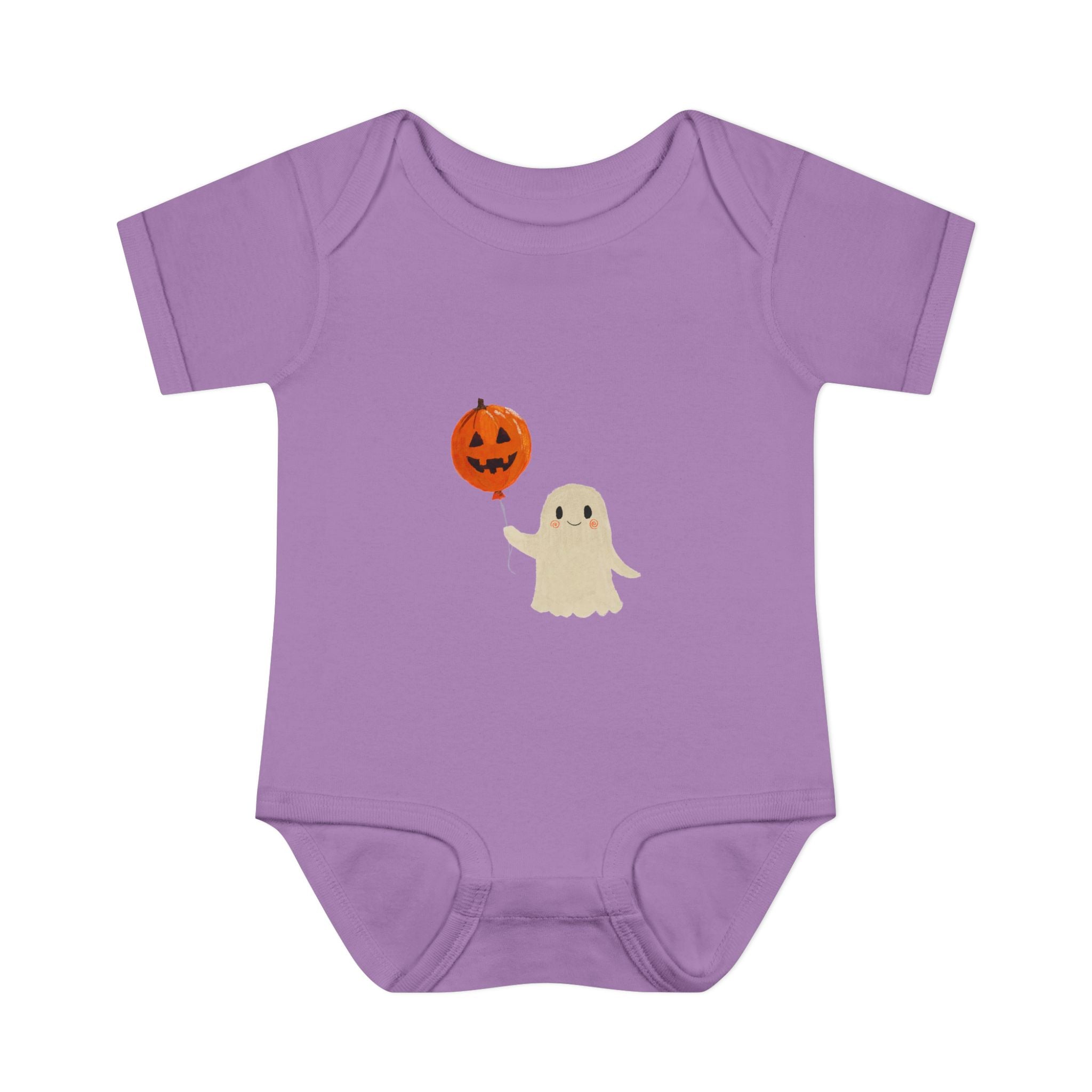 Halloween Baby Bodysuit | Cute Pumpkin Ghost Infant Outfit