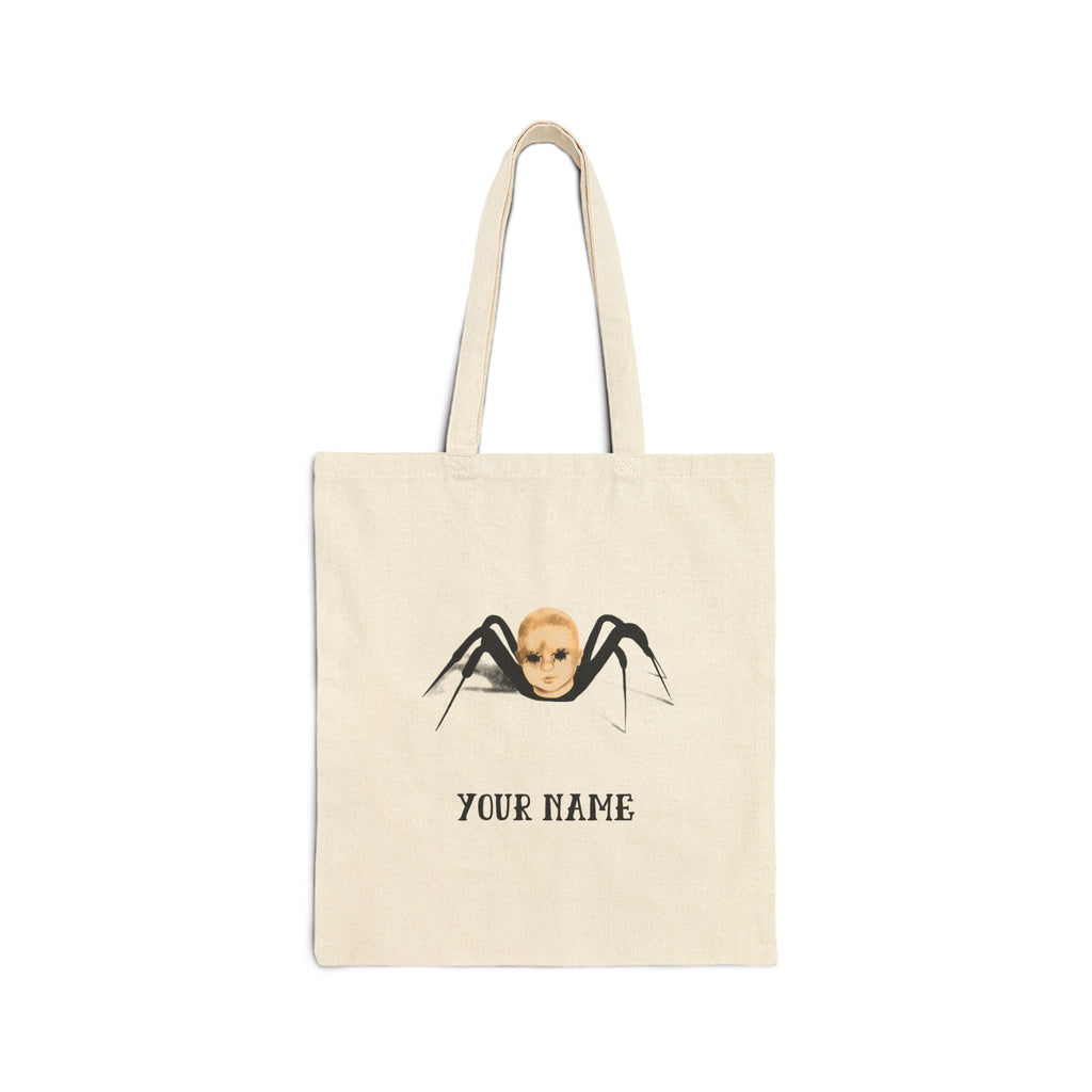 Personalized Spider Tote Bag | Eco-Friendly Halloween Gift
