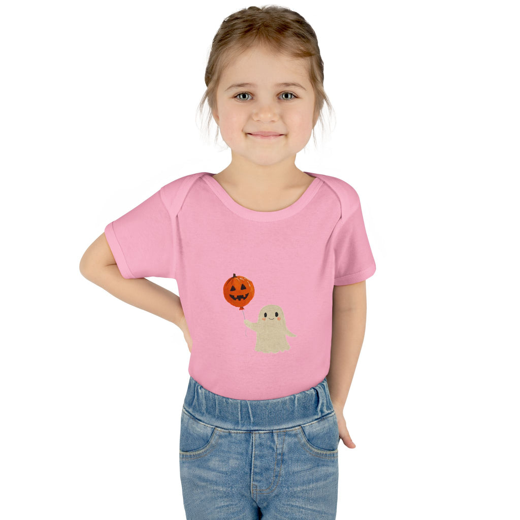 Halloween Baby Bodysuit | Cute Pumpkin Ghost Infant Outfit