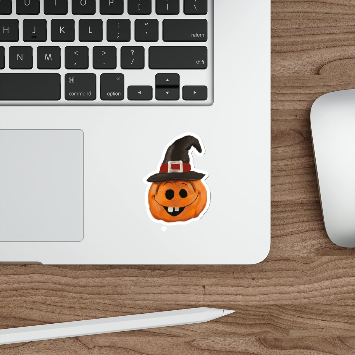 Halloween Pumpkin Stickers | Cute Die-Cut Seasonal Decor