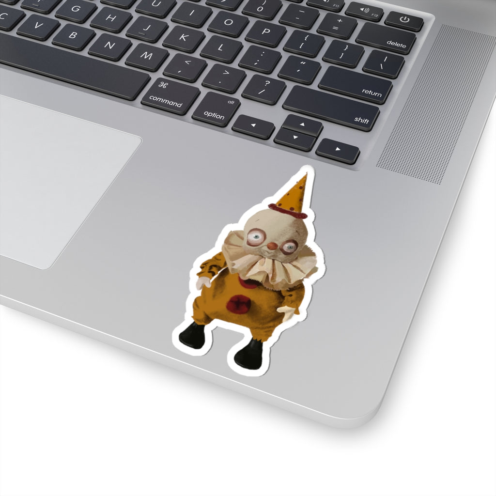 Spooky Clown Stickers |  Halloween Kiss-Cut Decals