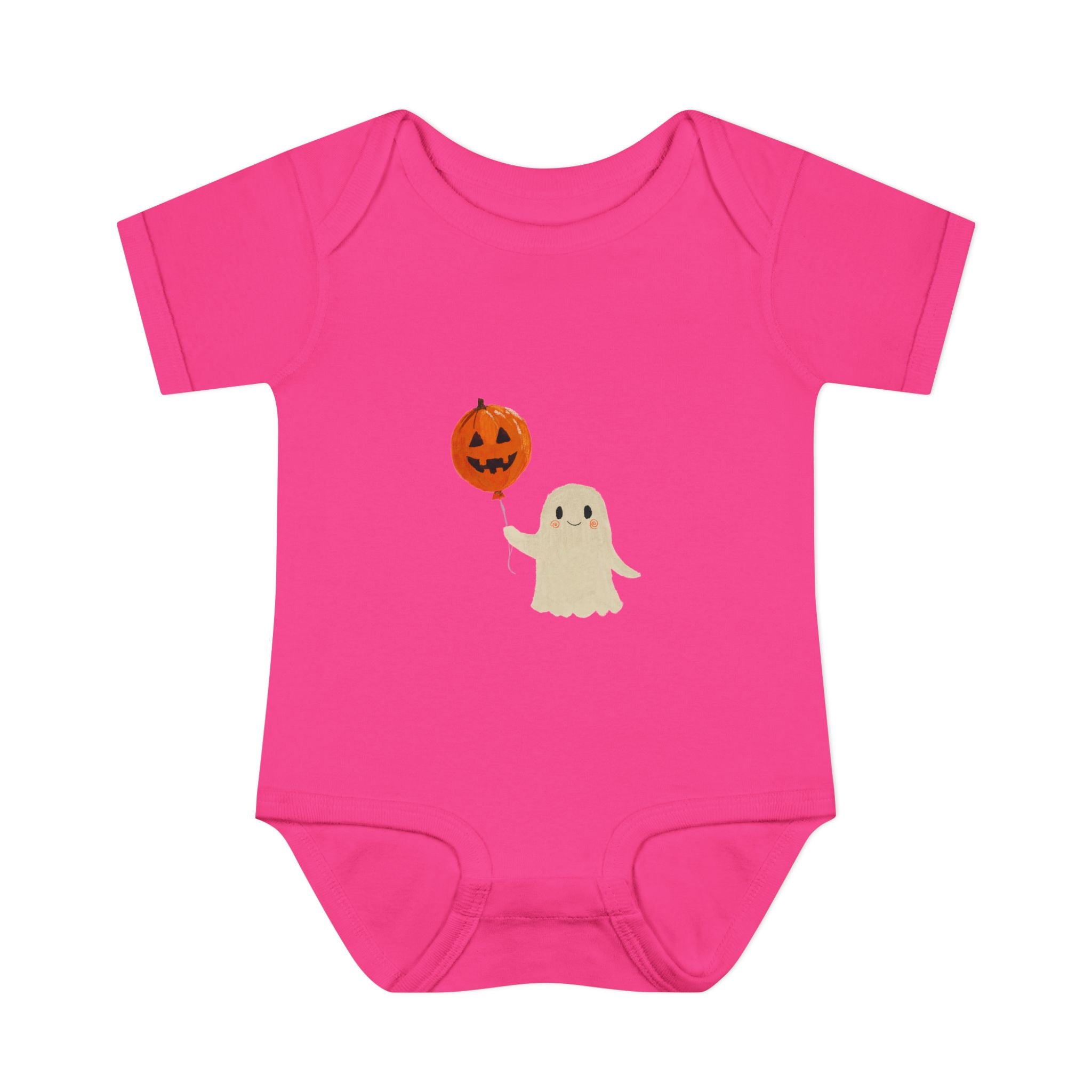 Halloween Baby Bodysuit | Cute Pumpkin Ghost Infant Outfit