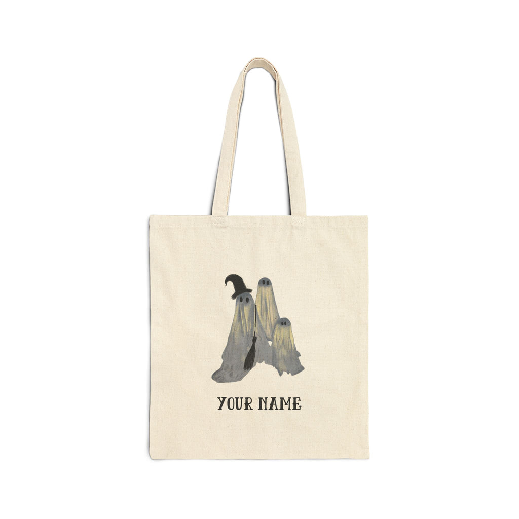 Custom Halloween Tote Bag | Personalized Eco Canvas Gift