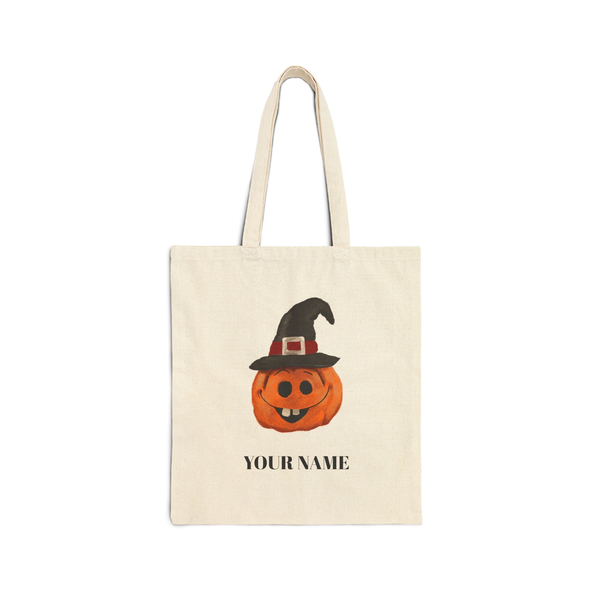Personalized Halloween Tote Bag | Custom Trick-or-Treat Eco Bag