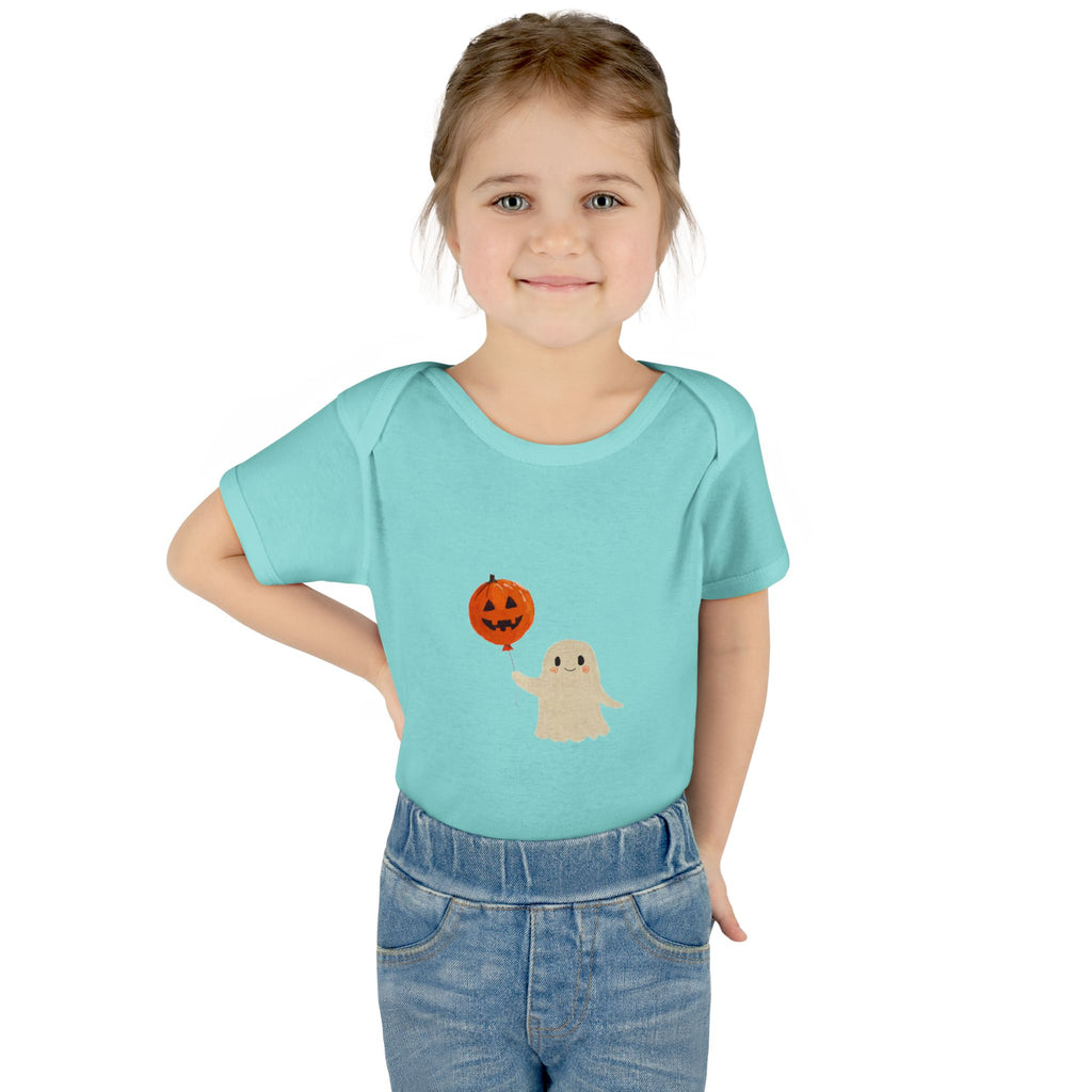 Halloween Baby Bodysuit | Cute Pumpkin Ghost Infant Outfit