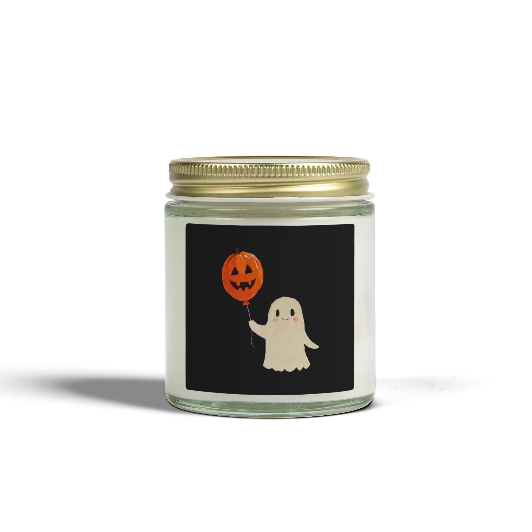 Ghostly Halloween Scented Candle | Cozy Fall Home Decor Gift
