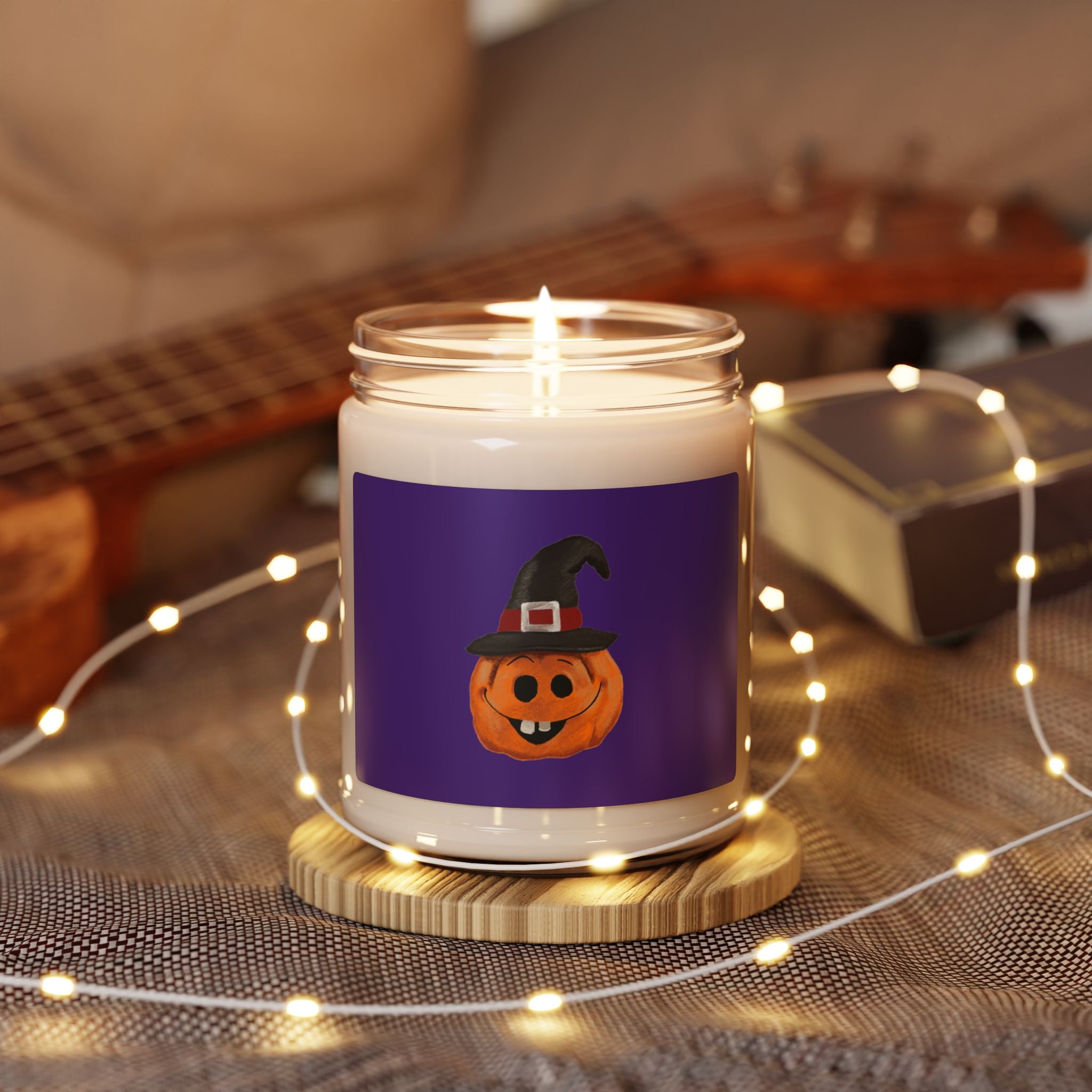Halloween Pumpkin Candle | Cozy Fall Home Fragrance Gift