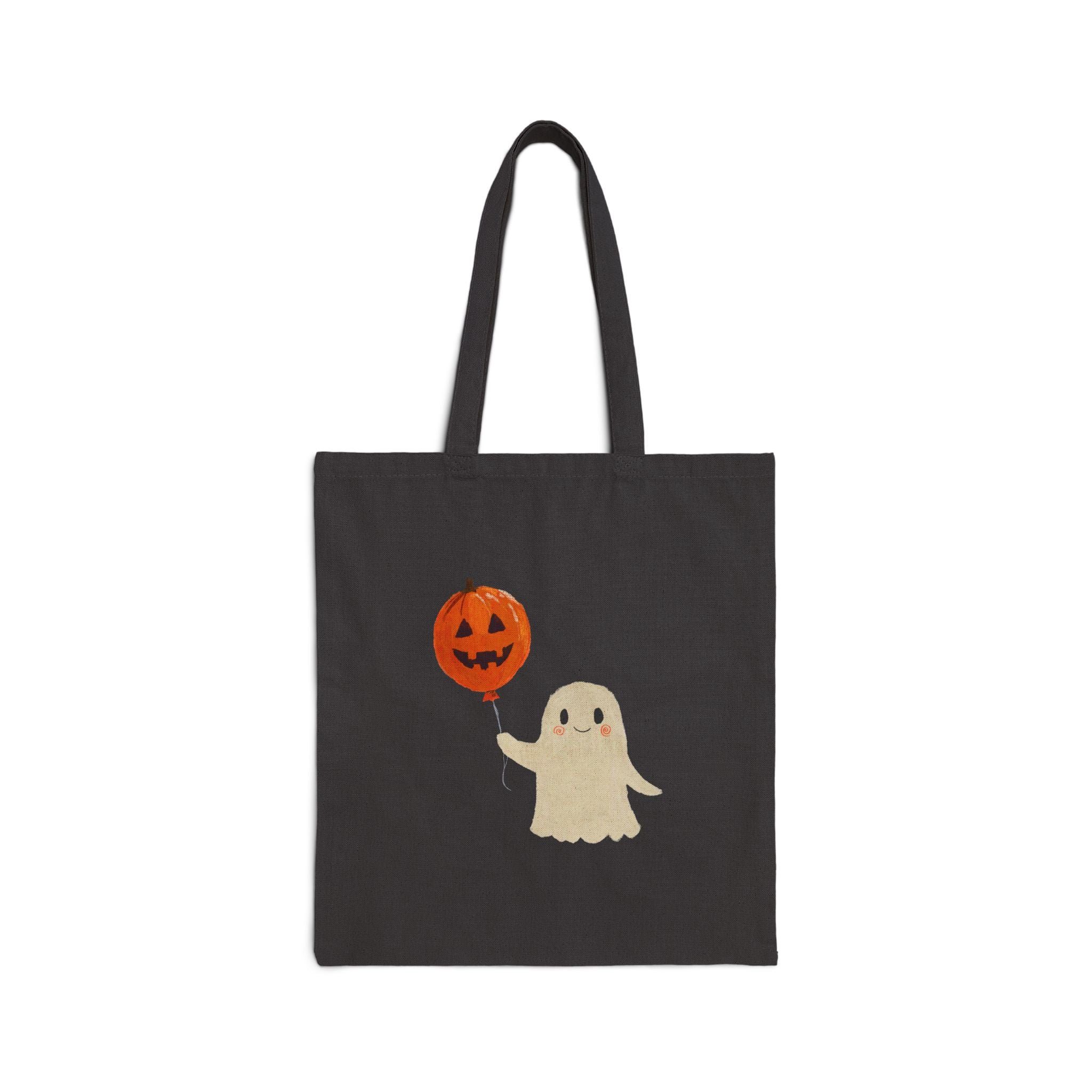 Halloween Ghost Tote Bag | Eco-Friendly Trick or Treat Bag
