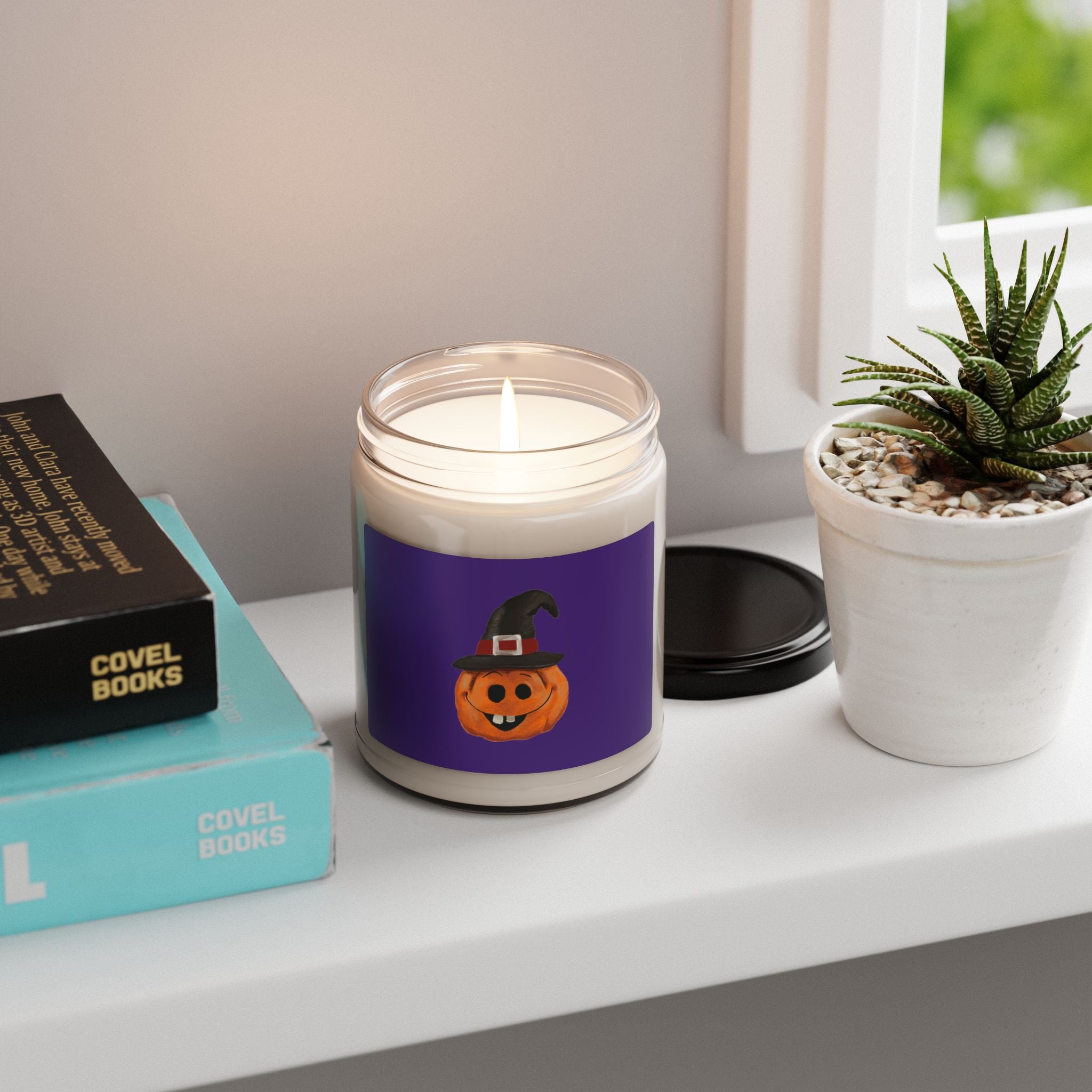 Halloween Pumpkin Candle | Cozy Fall Home Fragrance Gift