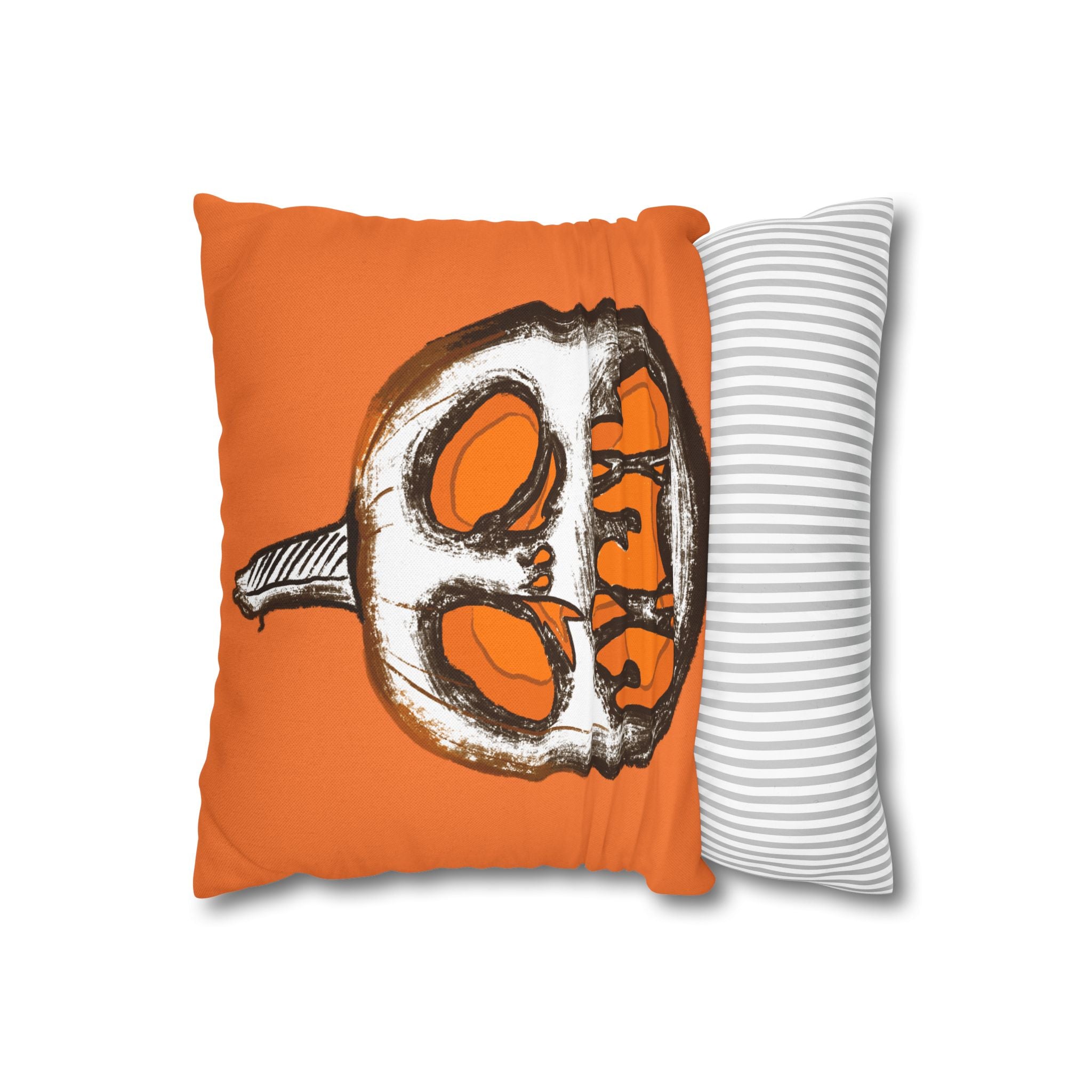 Halloween Pumpkin Pillowcase | Spooky Fall Home Accent